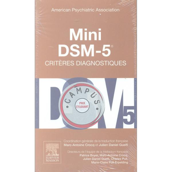 Mini DSM-5 critères diagnostiques -Campus