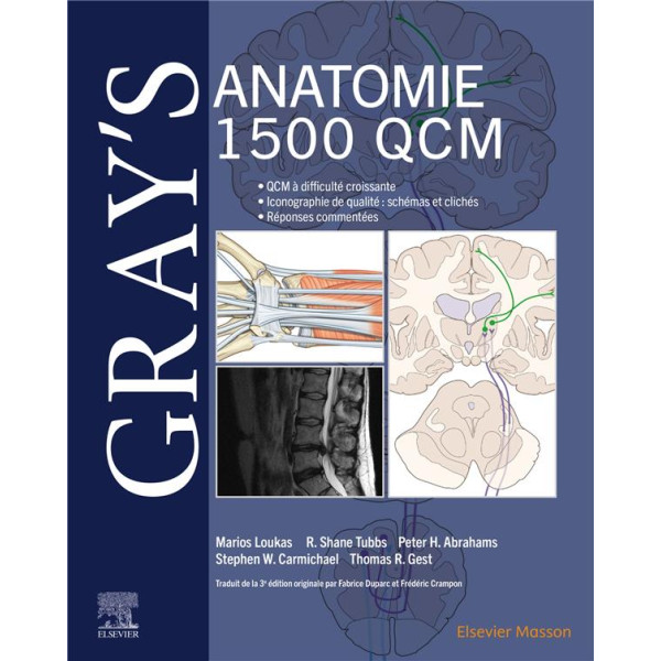 Gray's Anatomie -1 500 QCM