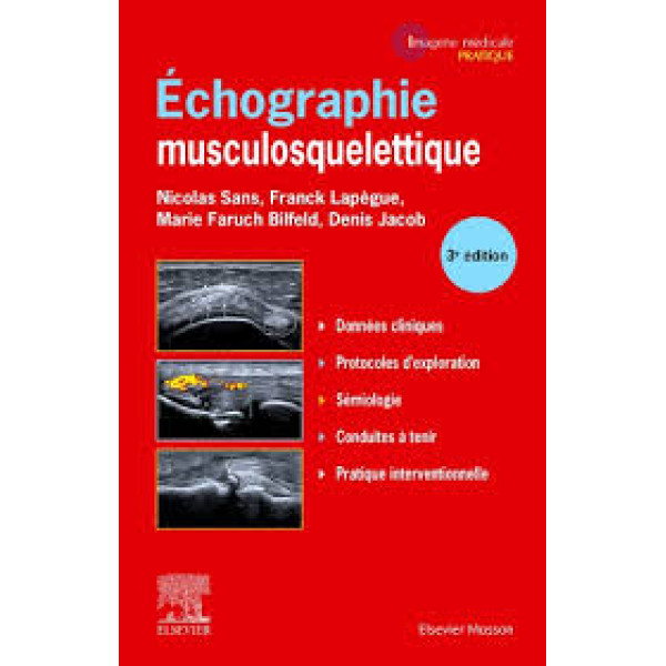 Echographie musculosquelettique 3e édition  