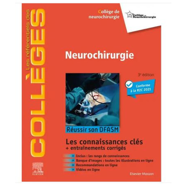 Neurochirurgie Réussir son DFASM Connaissances clés -Campus