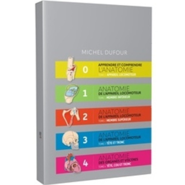 Apprendre et comprendre l'anatomie - Coffret en 5 vol
