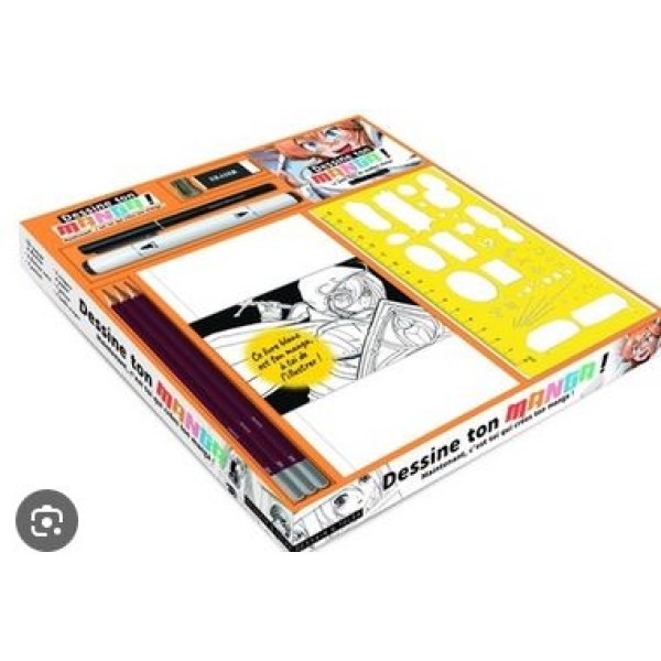 Coffret Dessine ton Manga - Dessain et Tolra