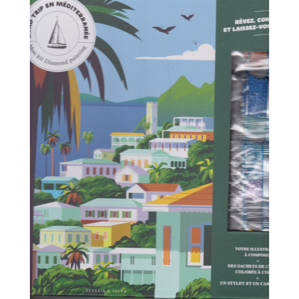 Roadtrip en Méditerrané -Mon guide diamond painting