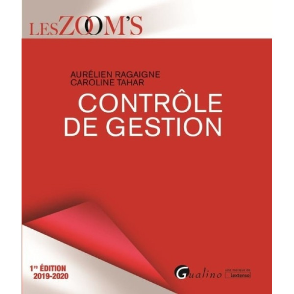 Le contrôle de gestion 2019-2020