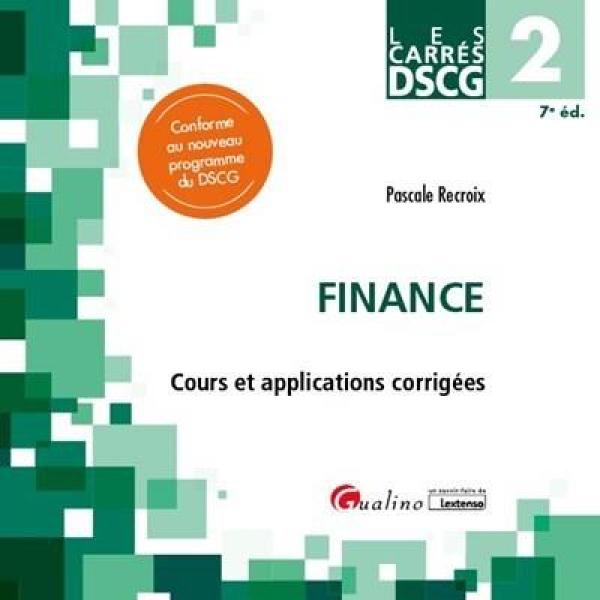 Finance DSCG 2 7éd