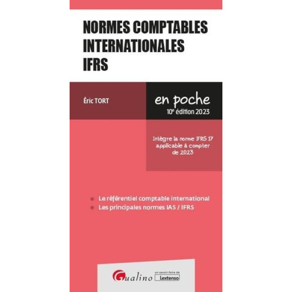 Normes comptables internationales IFRS 2023-2024