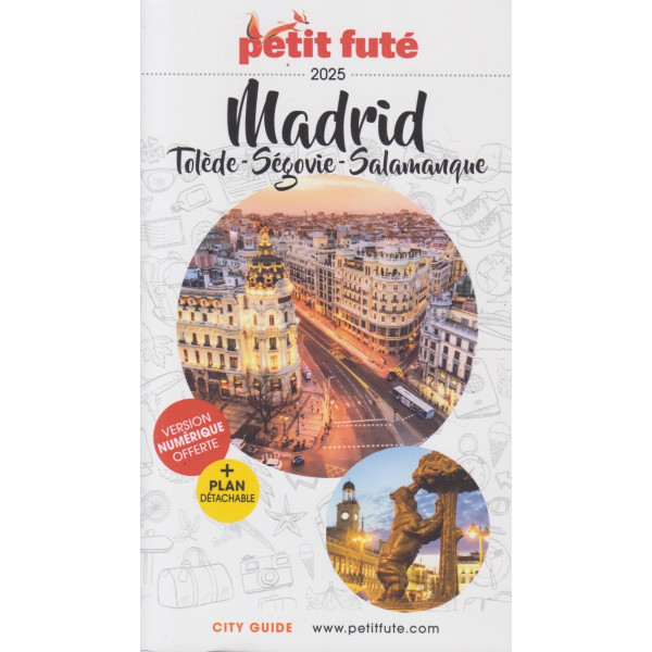 Petit Futé -Madrid, Tolède, Ségovie, Salamanque 2025