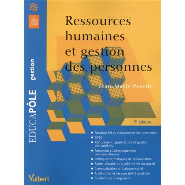 Ressources humaines et gestion des personnes 9ed