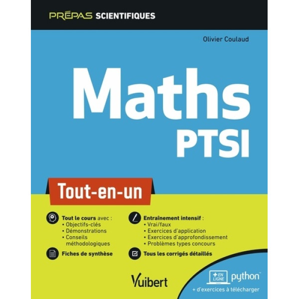 Maths PTSI - Tout-en-un
