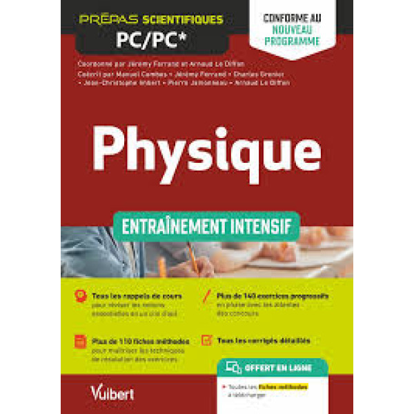 Physique PC/PC* -Entraînement intensif ed 2022