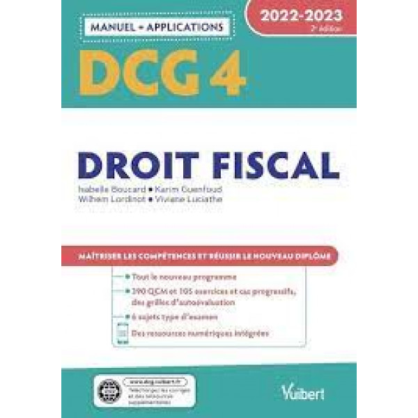 Droit fiscal DCG 4 2ed 2022-2023