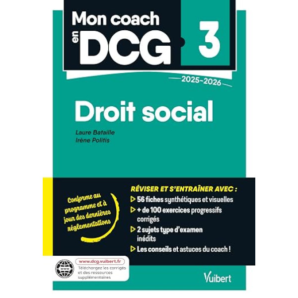 MON COACH EN DCG 3 DROIT SOCIALE 2025/2026