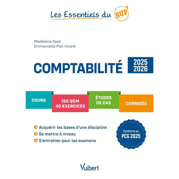 Comptabilité 2025/2026 -Les Essentiels du sup