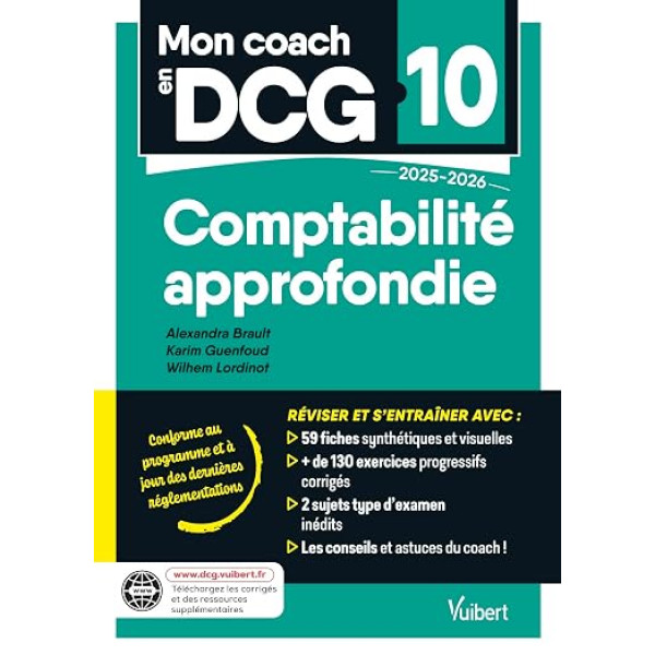 MON COACH EN DCG 10 COMPTABILITE APPROFONDIE 2025/2026