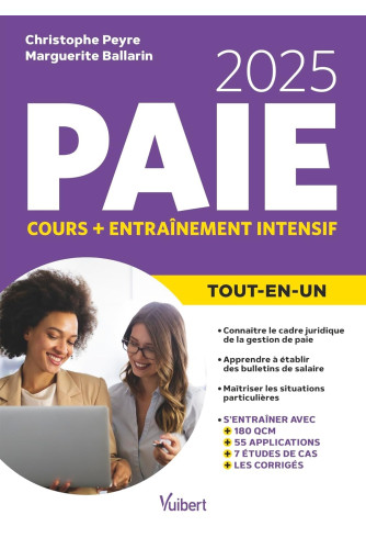 Le Tout-en-un Paie 2025 : Cours + entraînement intensif Le Tout-en-un Paie 2025 : Cours + entraînement intensif