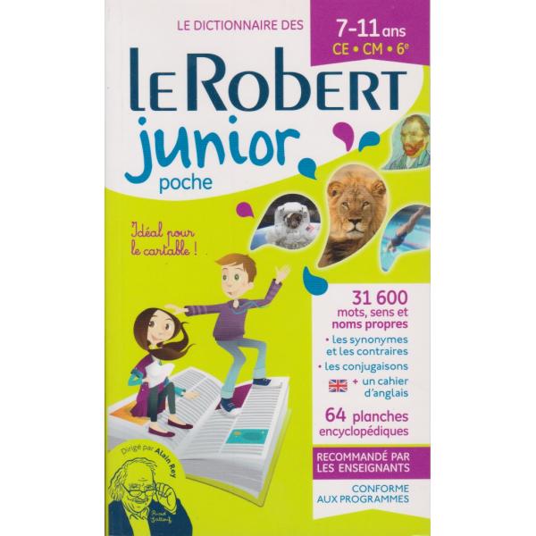 Dictionnaire Le Robert Junior Poche 2020 - 7/11 ans