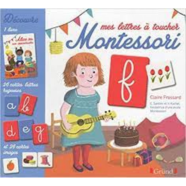 Mes lettres à toucher Montessori