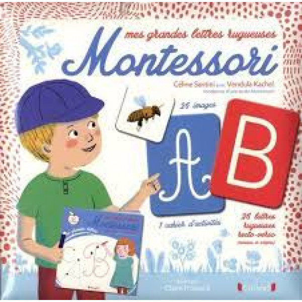 Mes grandes lettres rugueuses- Montessori
