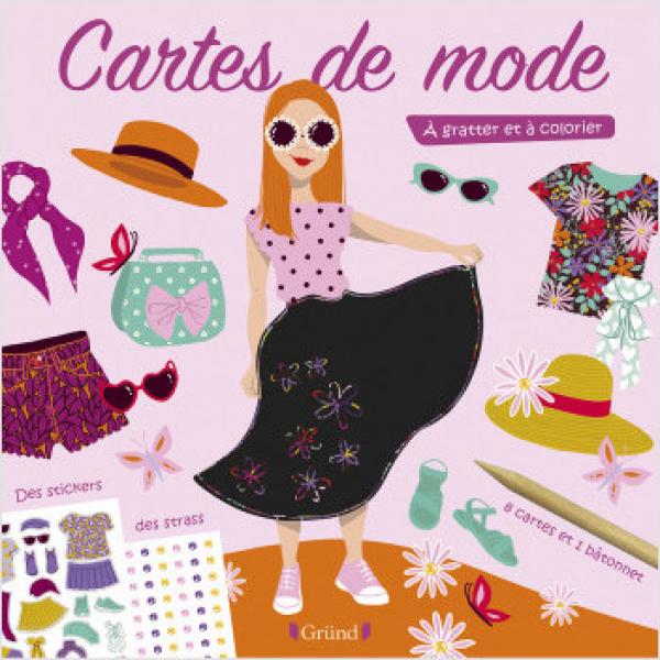 Cartes de mode Jolis motifs 