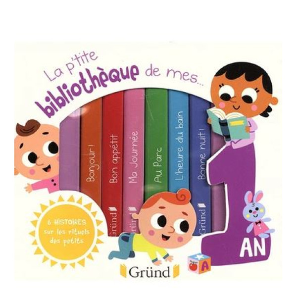 La p'tite bibliothèque de mes 1 an - Coffret en 6 volumes