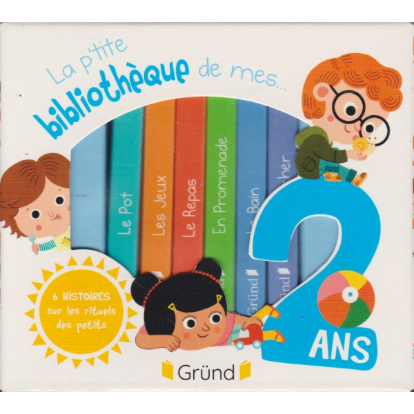 La p'tite bibliothéque de mes 2 ans