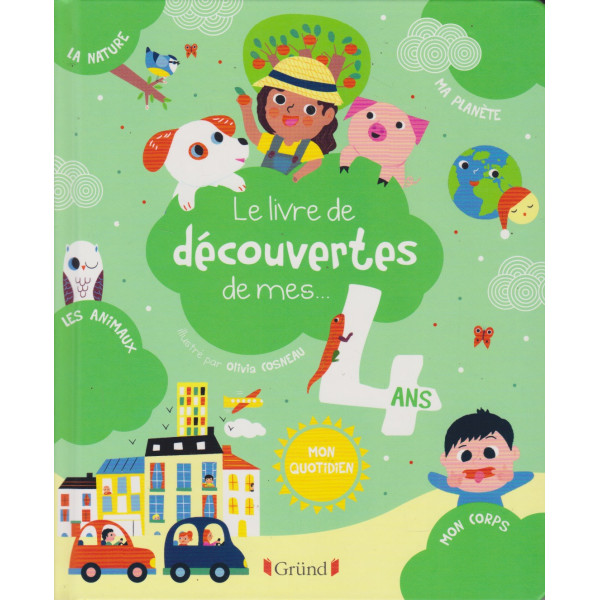 Le livre de découvertes de mes 4 ans