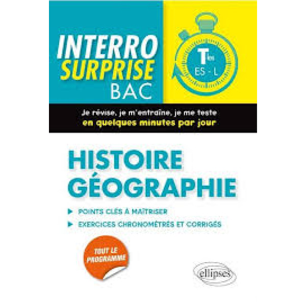 Histoire-Géo Tles ES-L -Interro-surprise Bac 