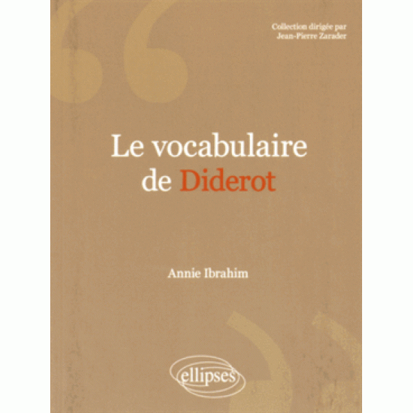 Le vocabulaire de Diderot 
