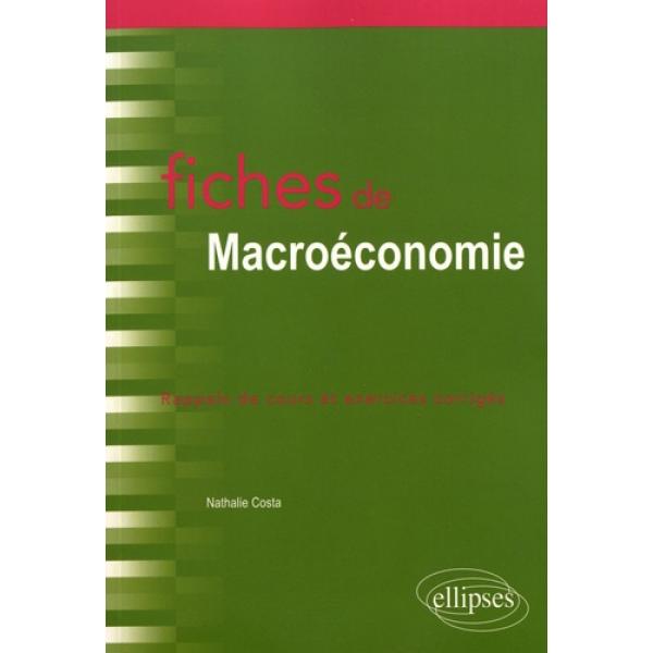 Fiches de macroéconomie