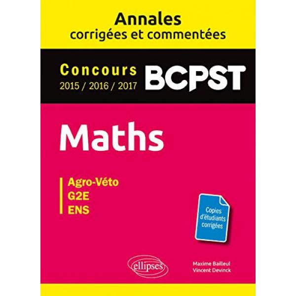 Maths BCPST