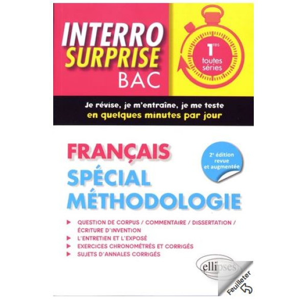 Français 1res spécial méthodologie