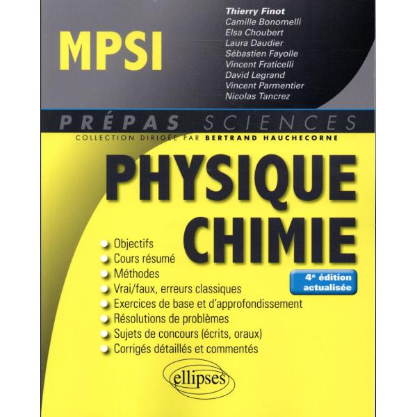 Physique-Chimie MPSI 