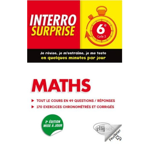 Maths 6e Cycle 3 - Tout le cours en 49 questions