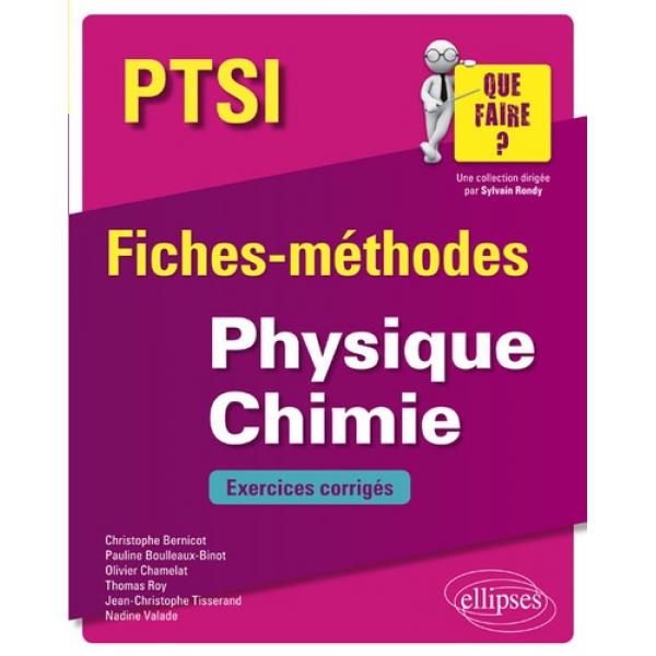 Fiches-méthodes physique chimie PTSI