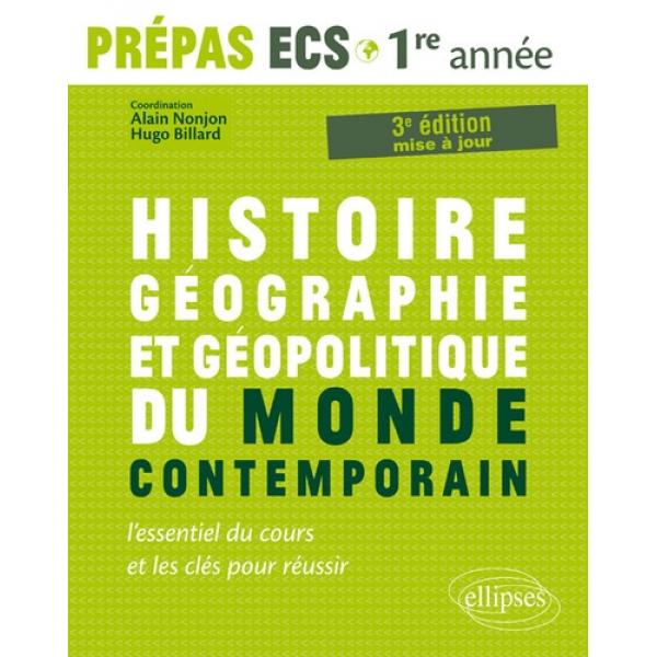 Histoire geographie et geopolitique du monde contemporain ECS 1e 3ed