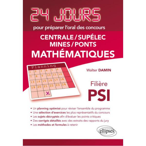 Mathématiques - Centrale-Supelec Mines-Ponts filière PSI