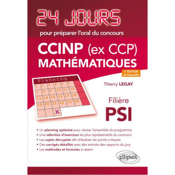 CCINP (ex CCP) mathématiques  PSI