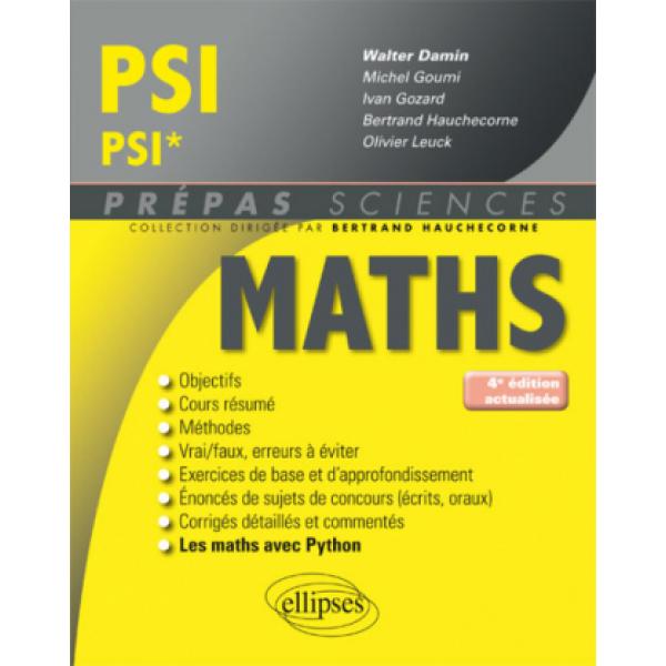 Mathématiques PSI/PSI* 4éd