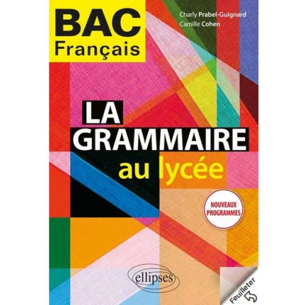 La grammaire au lycée -Bac français