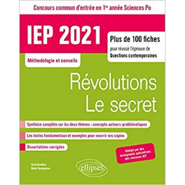 Révolutions Le secret IEP 2020