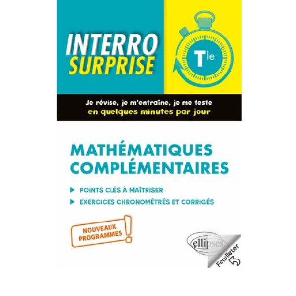 Mathématiques complémentaires Tle