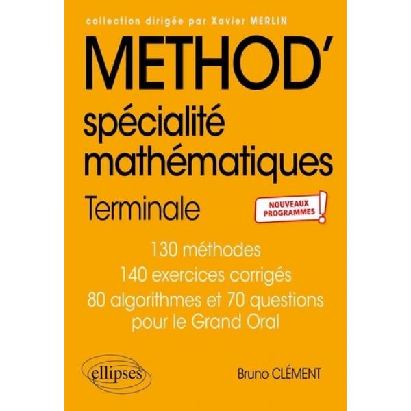 Method' Spécialité mathématiques Tle 