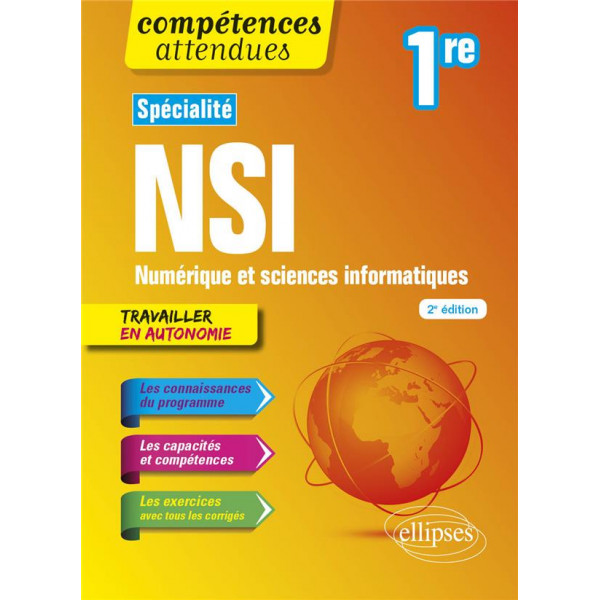 Spécialité numérique et sciences informatiques spécialité NSI 2éd