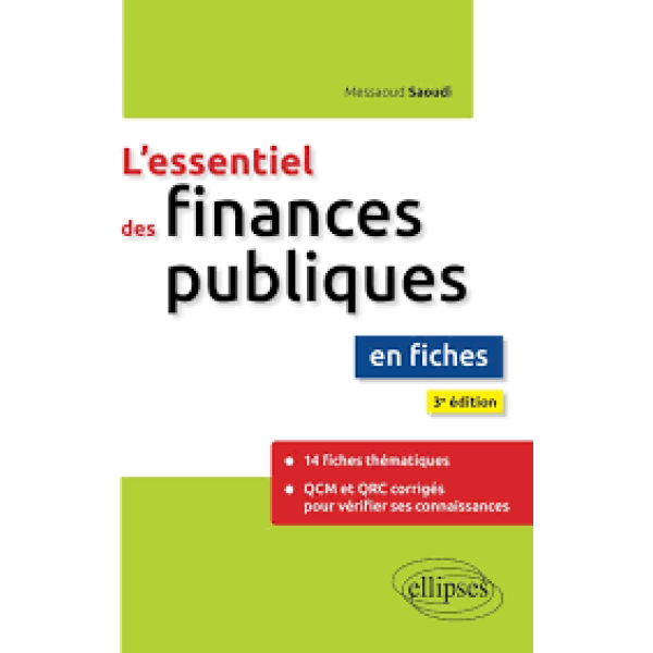 L'essentiel des finances publiques en fiches 3éd