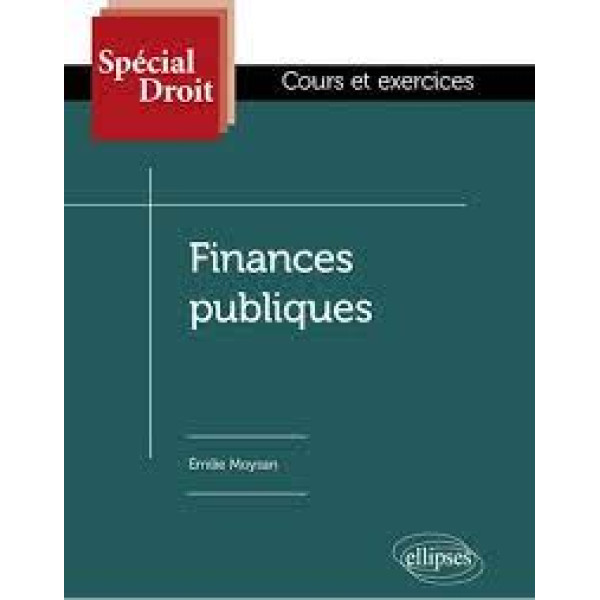 Special droit -Finances publiques
