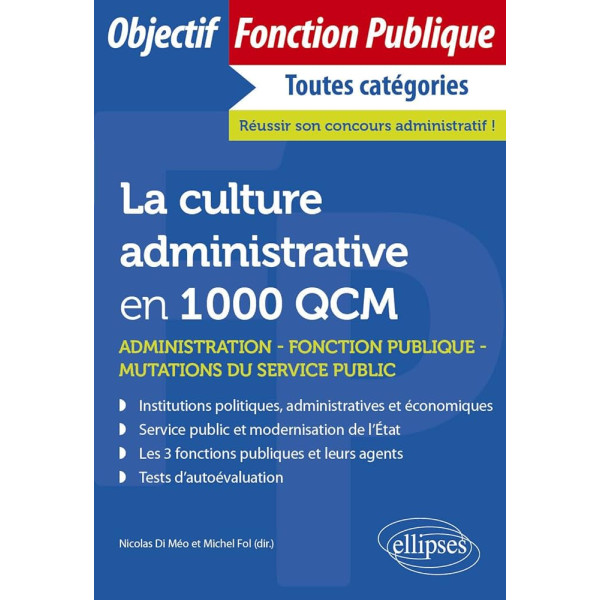 La culture administrative en 1000 QCM