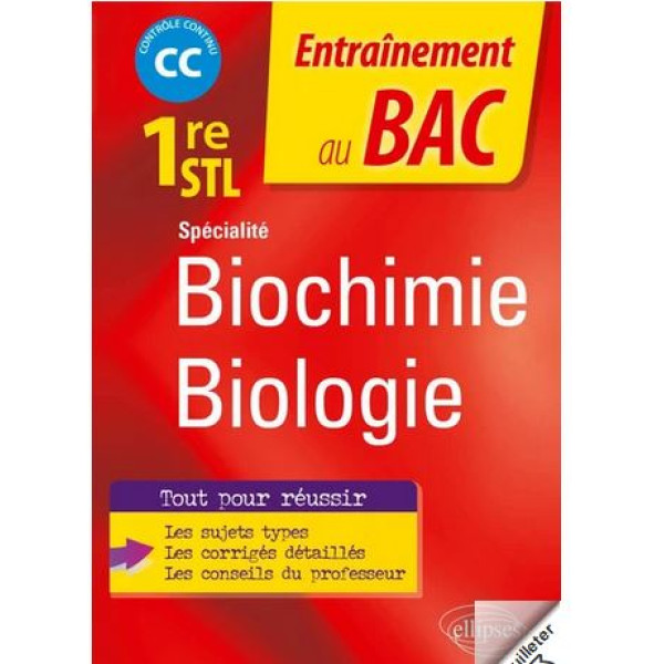 Spécialité Biochimie-biologie 1re STL