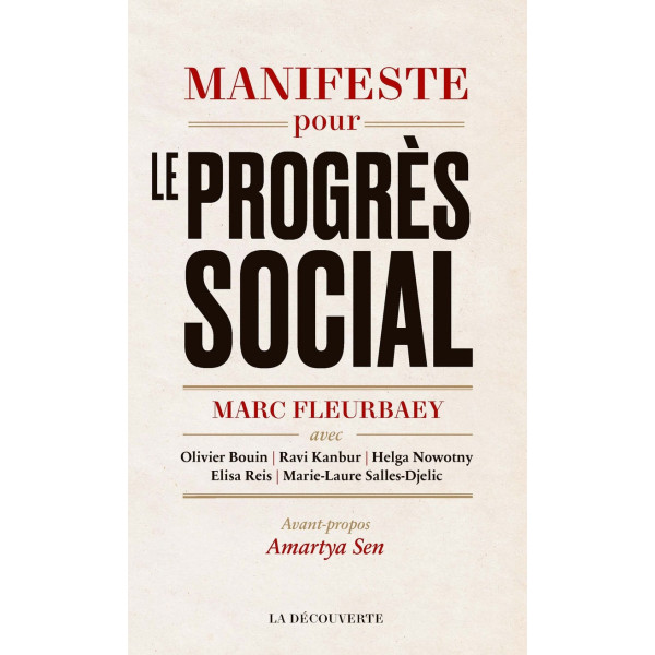 Manifeste pour le progrès social - Une meilleure société est possible