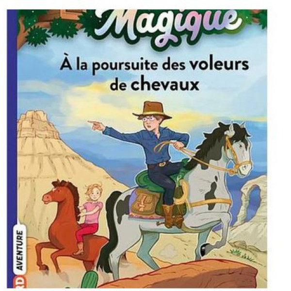 La Cabane Magique T13 -A la poursuite des voleurs de chevaux