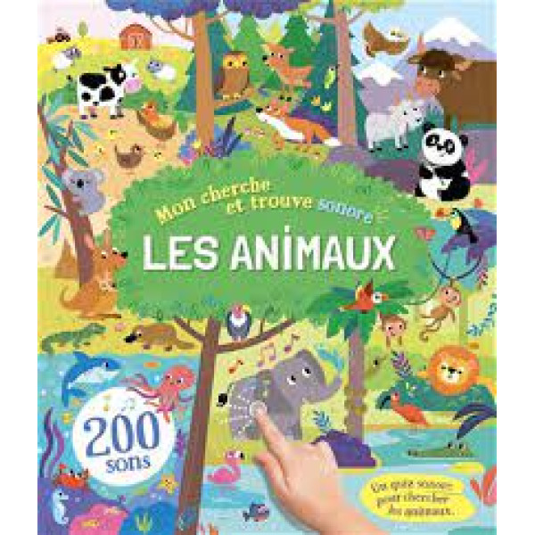 Mon cherche et trouve sonore -Les animaux